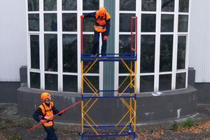 Як правильно зібрати вишку-туру? Збірка і монтаж вишки-тури фото