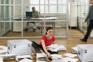 Ящики алюмінієві для папок та документів - серія OFFICE фото
