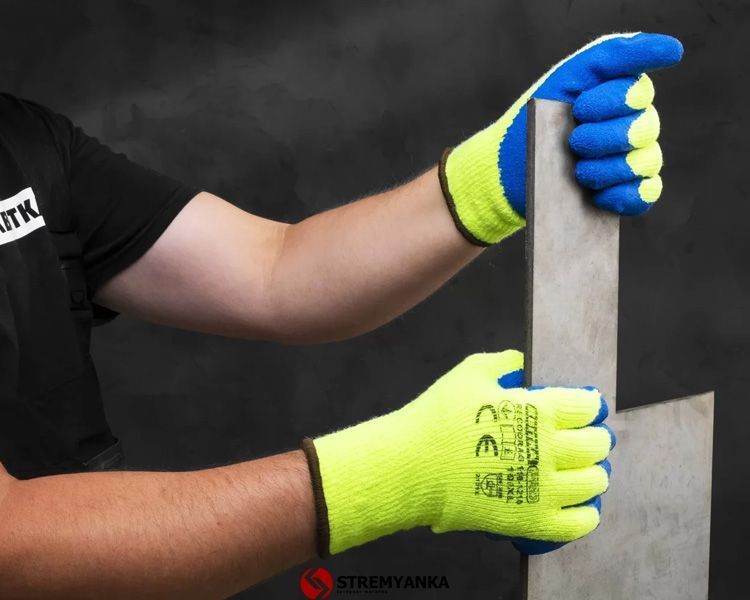 Рукавиці утеплені RECODRAG Wintergrip КВІТКА PRO Industrial (10" / XL) (110-1210-10-IND) 110-1210-10-IND фото