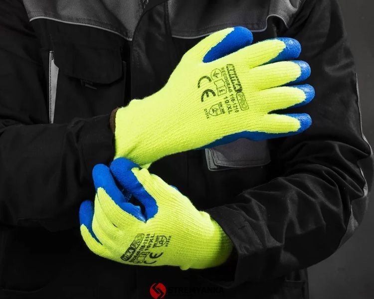 Рукавиці утеплені RECODRAG Wintergrip КВІТКА PRO Industrial (10" / XL) (110-1210-10-IND) 110-1210-10-IND фото