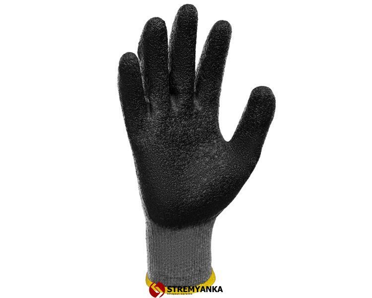 Рукавиці трикотажні з латексним покриттям КВІТКА PRO Recodrag Expert (10" / XL) (110-1201-10-IND) 110-1201-10-IND фото