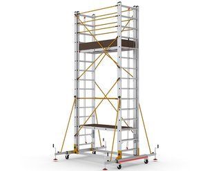 Телескопічна вишка-тура VIRASTAR TeleSafe XL 2x15 сходинок S008_XLN фото