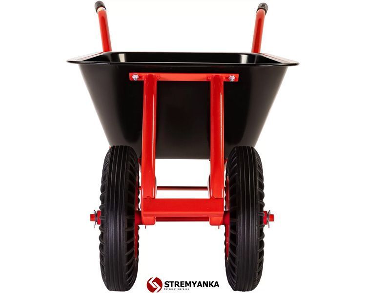 Строительная тачка 2-х колесная КВІТКА PRO Formula 1 Industrial (100 л, 180 кг, SR) (110-4077) 110-4077 фото