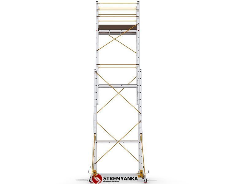 Телескопическая вышка-тура VIRASTAR TELESAFE XL 2x15 ступеней S008_XLN фото