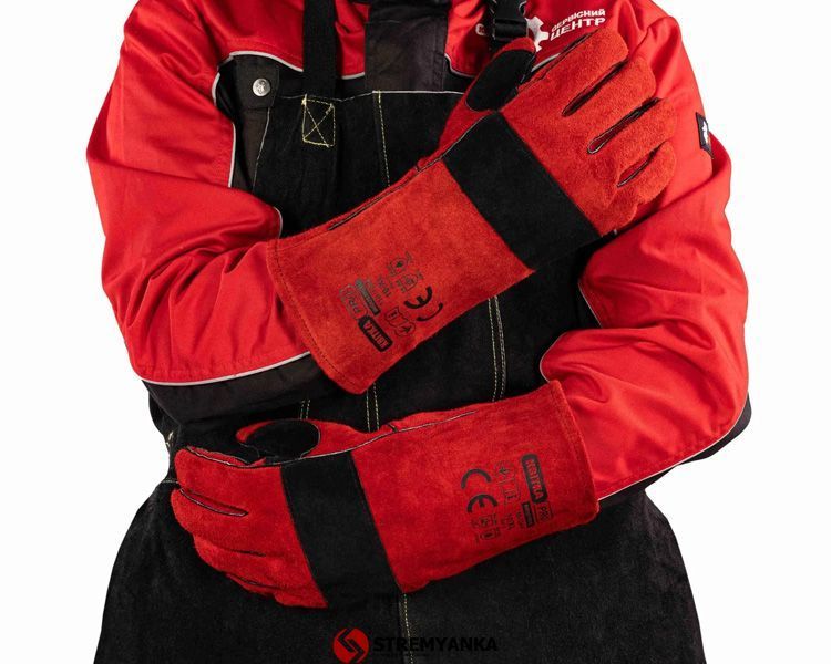 Краги зварювальника КВІТКА PRO Industrial (10" / XL) (110-1244-IND) 110-1244-IND фото