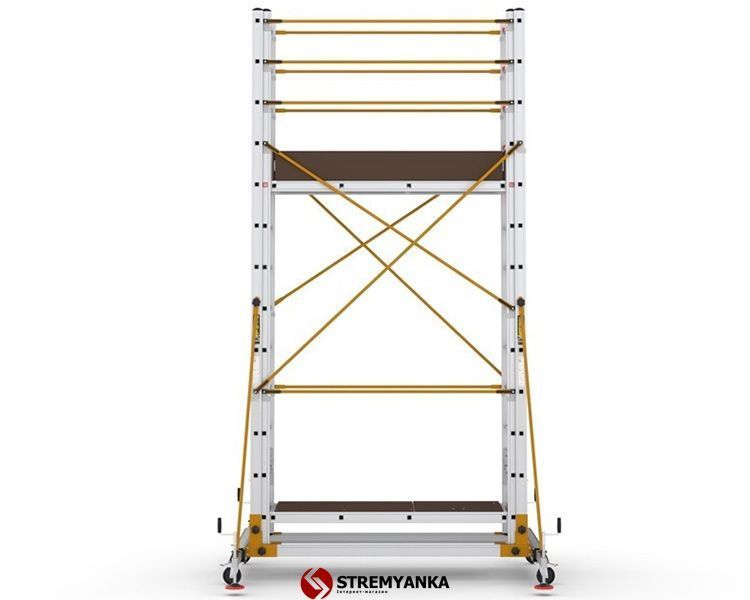 Телескопическая вышка-тура VIRASTAR TELESAFE XL 2x13 ступеней S007_XLN фото