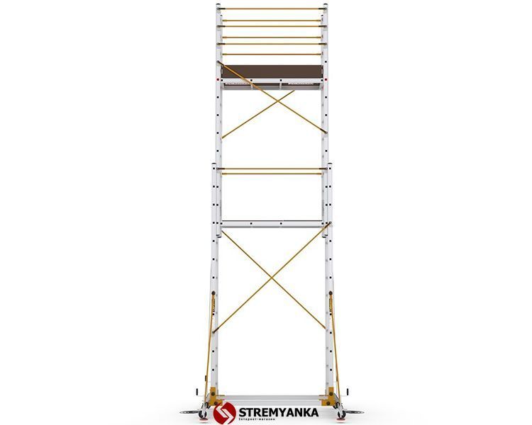Телескопическая вышка-тура VIRASTAR TELESAFE XL 2x13 ступеней S007_XLN фото