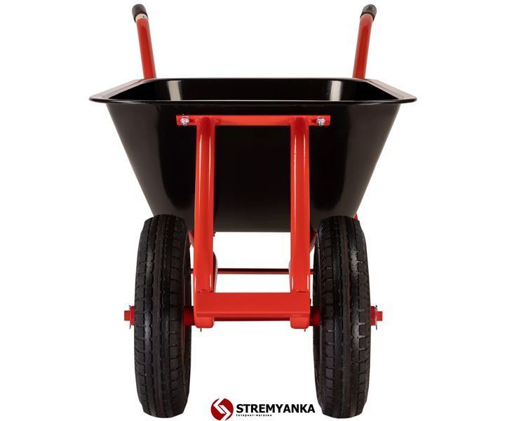 Двоколісна садова тачка КВІТКА PRO Formula 1 Industrial (100 л, 180 кг, PN) (110-4068) 110-4068 фото