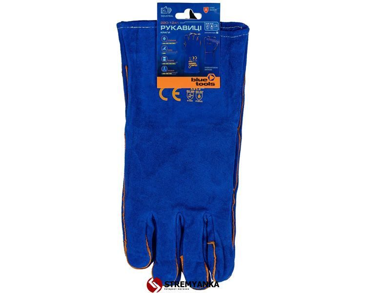 Краги зварювальника BLUETOOLS Industrial (10 "/ XL) (220-1241-IND) 220-1241-IND фото