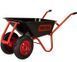 Двоколісна садова тачка КВІТКА PRO Formula 1 Industrial (100 л, 180 кг, PN) (110-4068) 110-4068 фото 1