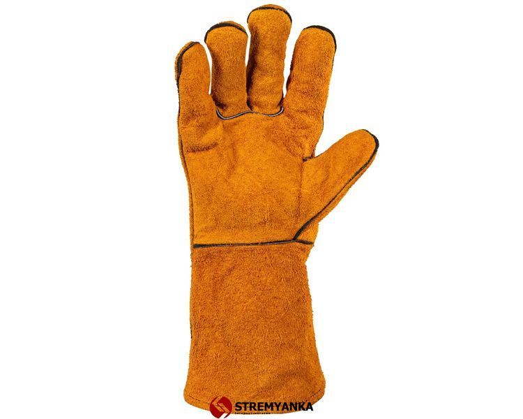 Шкіряні рукавиці зварювальника BLUETOOLS Standard (10" / XL) (220-1240) 220-1240 фото
