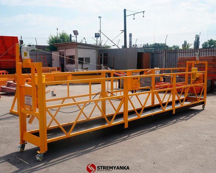 Строительная люлька TDT ZLP 630 (6 м), в порошковой покраске, трос 50 м TDTZLP630650K фото