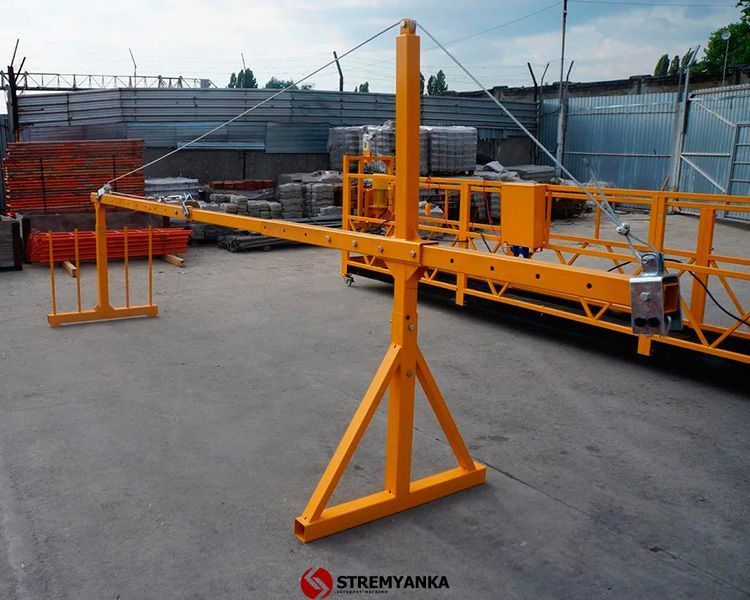 Строительная люлька TDT ZLP 630 (6 м), в порошковой покраске, трос 50 м TDTZLP630650K фото