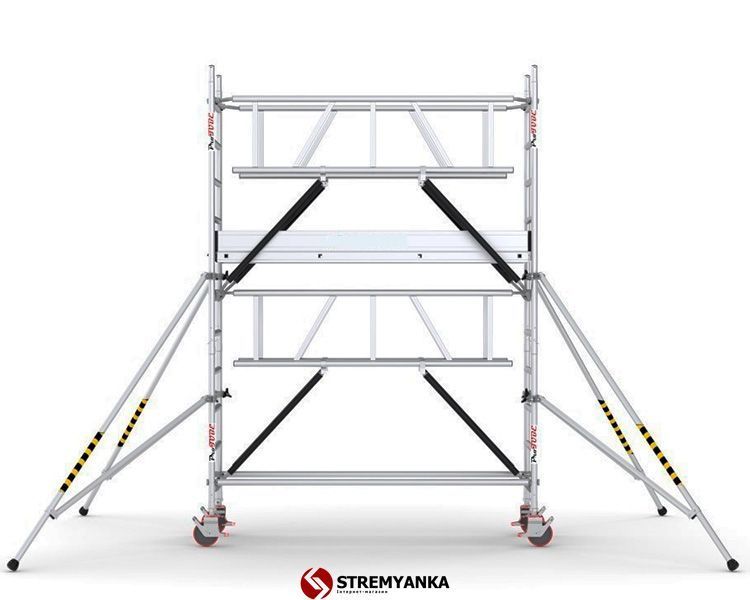 Вишка-тура VIRASTAR ProTUBE SN (2,4x0,6 м) роб. висота 4,3 м ProTUBE_SN230_(240) фото