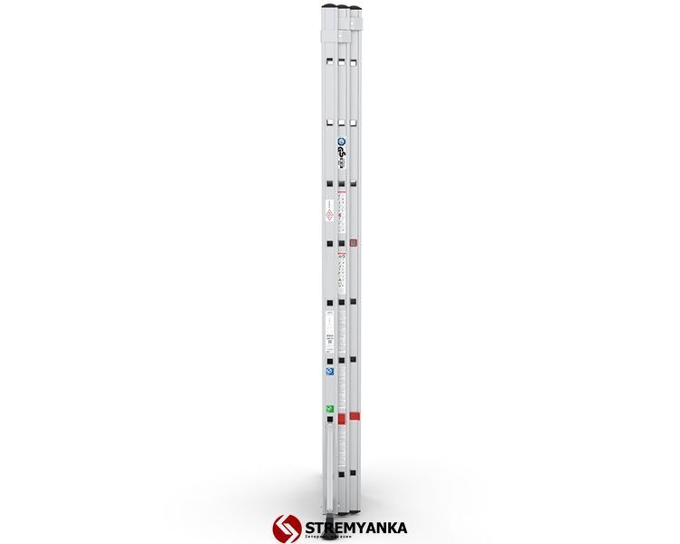Приставная трехсекционная лестница Triomax Pro VIRASTAR 3x8 ступеней TS075 фото