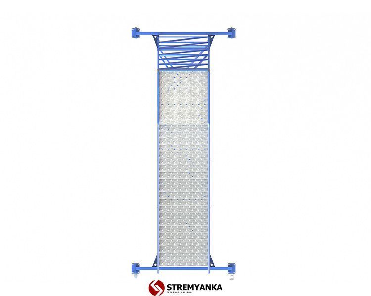 Драбина пересувна SHLM 5500 (з полицею) SHLM-5500 фото