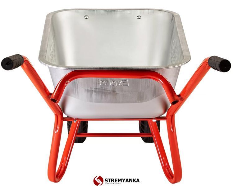 Будівельна тачка 2 колеса КВІТКА PRO Formula 1 Expert (100 л, 180 кг, SR) (110-4075) 110-4075 фото