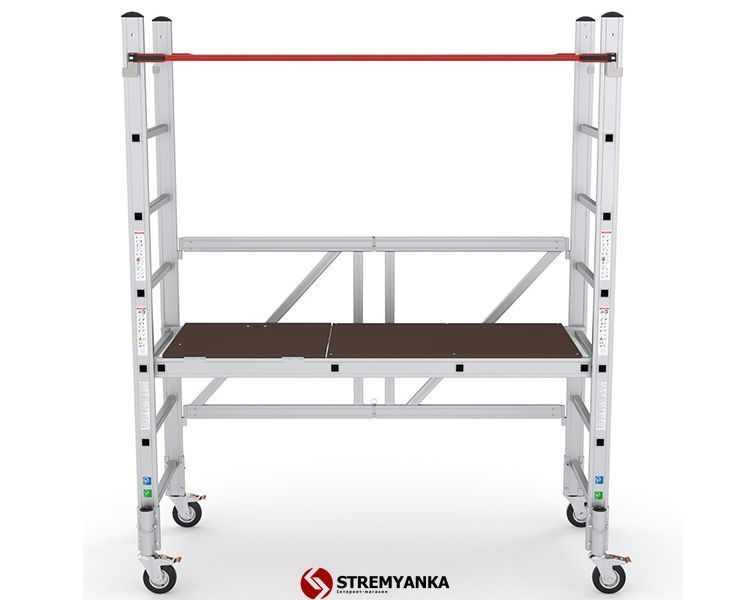 Модульна вишка-тура VIRASTAR ALLFLEX (0,6x1,55 м) роб. висота 2,9 м (модуль 0) All_Flex_0 фото