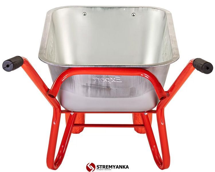 Садовая двухколесная тачка КВІТКА PRO Formula 1 Expert (100 л, 180 кг, PU) (110-4065) 110-4065 фото
