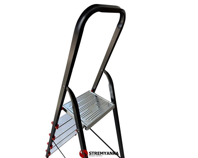 Алюминиево-стальная стремянка VIRASTAR NOVA STEEL 6 ступеней VSN206 фото