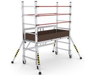Модульная вышка-тура VIRASTAR ALLFLEX (0,6x1,55 м) раб. высота 2,9 м All_Flex_A3 фото