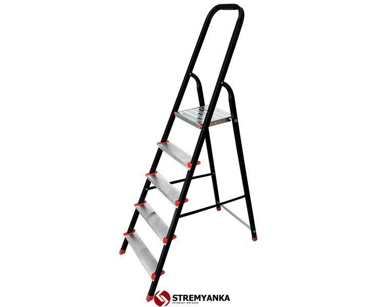 Алюминиево-стальная стремянка VIRASTAR NOVA STEEL 8 ступеней VSN208 фото