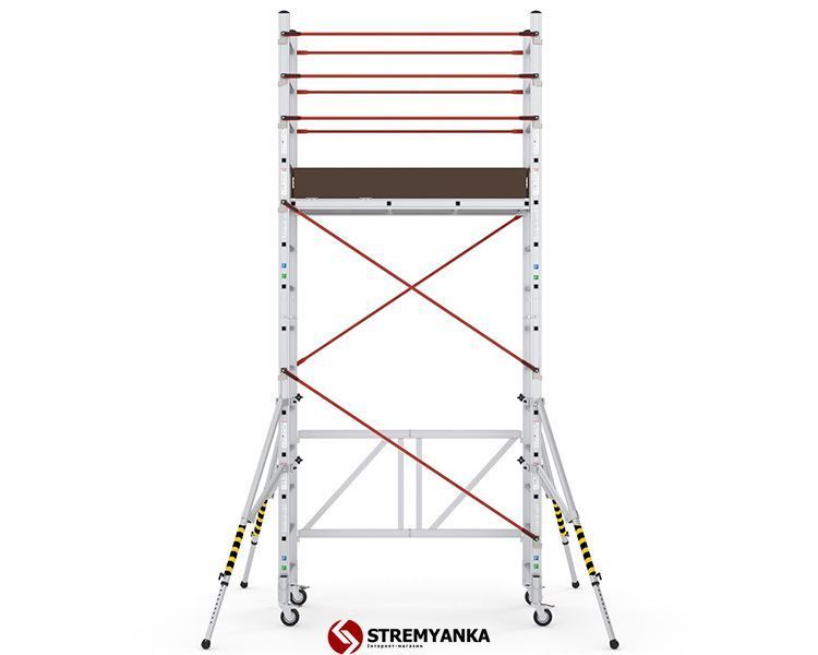 Модульная вышка-тура VIRASTAR ALLFLEX (0,6x1,55 м) раб. высота 4,8 м All_Flex_A5 фото