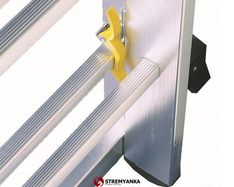Трьохсекційна драбина SVELT EURO E3 7 SCE30005 фото