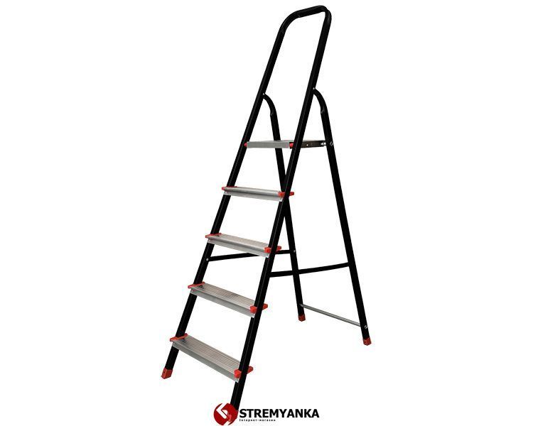 Сталево-алюмінієва стрем'янка VIRASTAR NOVA STEEL 9 сходинок VSN209 фото