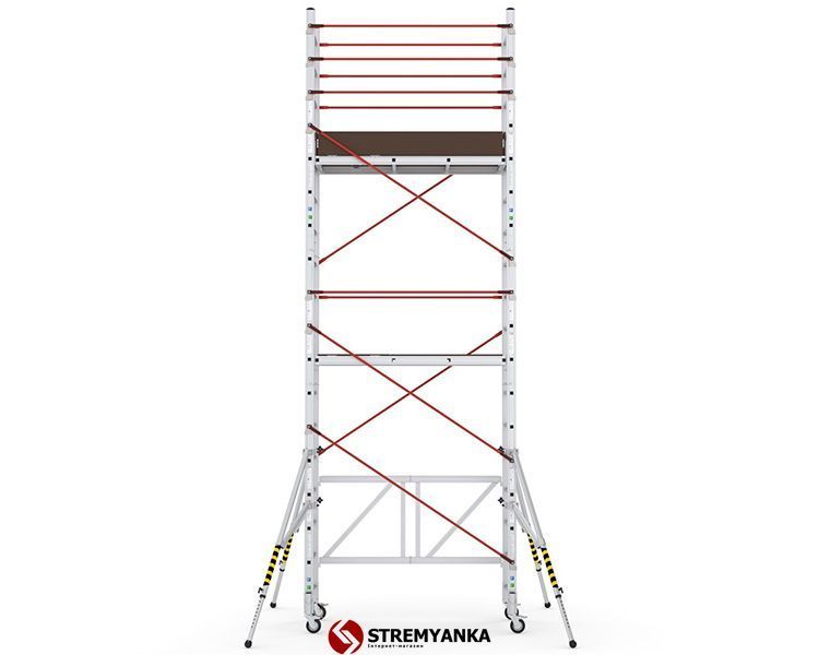 Модульна вишка-тура VIRASTAR ALLFLEX (0,6x1,55 м) роб. висота 5,9 м All_Flex_A6 фото