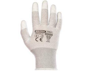 Рукавиці з поліуретановим покриттям КВІТКА PRO FingerTip Expert (10" / XL) (110-1213-10-IND) 110-1213-10-IND фото