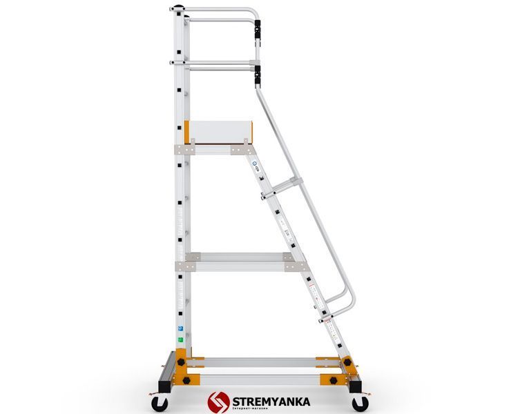 Пересувна драбина з платформою (2,0 м) VIRASTAR VISTA 7+1 RD0012 - 2,0 фото