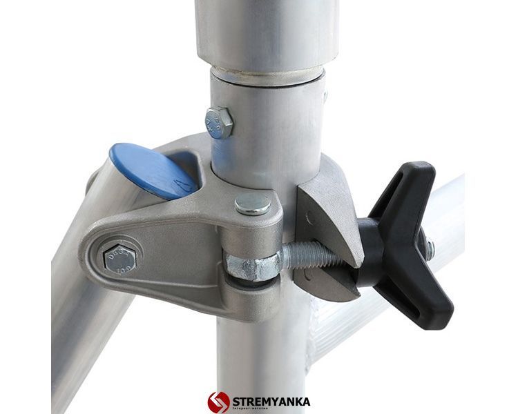 Алюминиевая вышка-тура VIRASTAR Pro Tube F (0,6x1,8) рабочая высота 7,2 м ProTUBE F540 фото