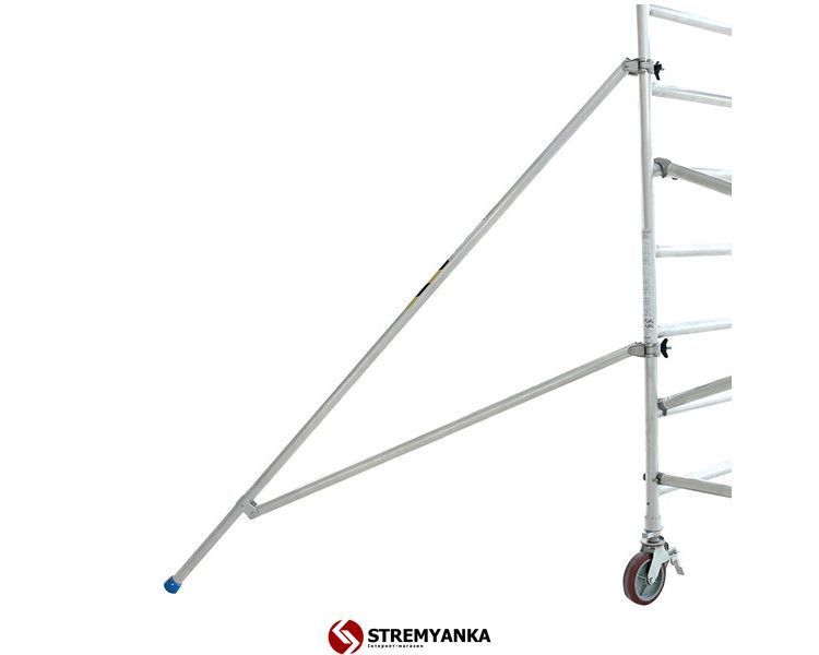 Алюминиевая вышка-тура VIRASTAR Pro Tube F (0,6x1,8) рабочая высота 7,2 м ProTUBE F540 фото