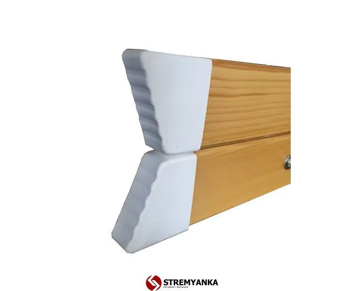 Двухсекционная деревянная стремянка SVELT S1 6 ступеней SLEGNOS16 фото