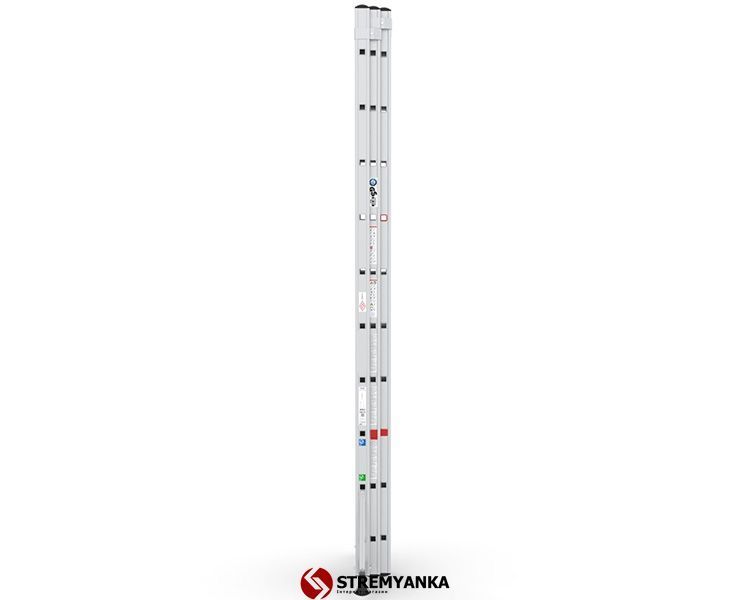 Приставная трехсекционная лестница Triomax Pro VIRASTAR 3x10 ступеней TS090 фото