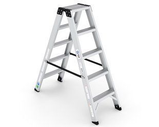 Двухсторонняя стремянка VIRASTAR EVEREST PRO 2x5 ступени EVR-PRO5 фото