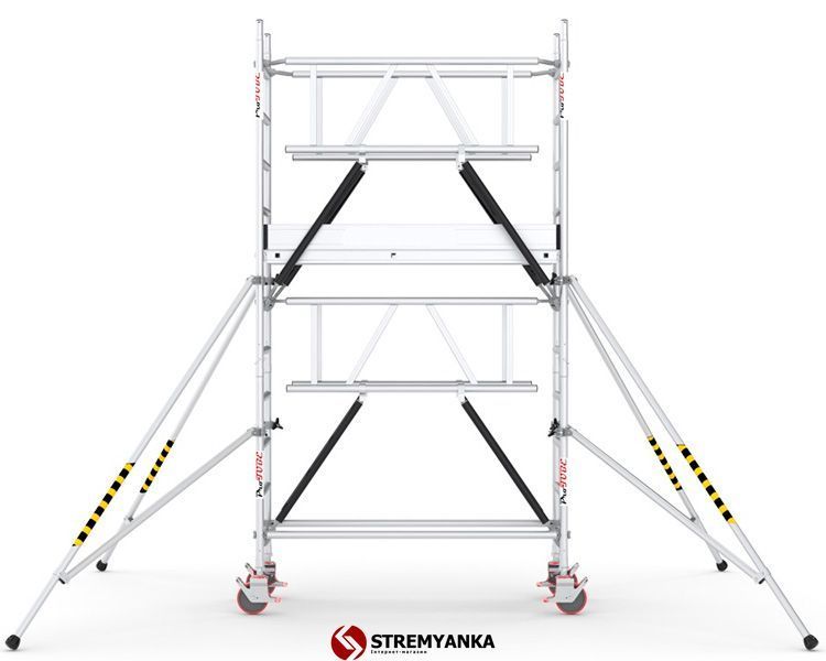 Вышка-тура VIRASTAR ProTUBE SN (1,8x0,6 м) раб. высота 4,3 м ProTUBE_SN230_(180) фото