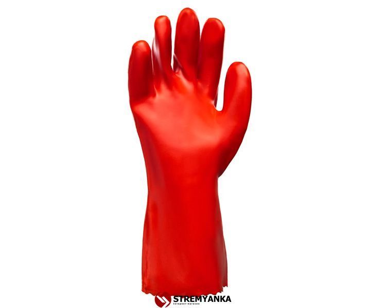 Перчатки с ПВХ покрытием бензомаслостойкие КВІТКА PRO Industrial (10" / XL) (110-1205-10-IND) 110-1205-10-IND фото