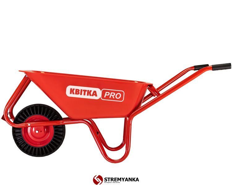 Садовая тачка КВІТКА PRO Formula 1 Expert (100 л, 180 кг, SR) (110-4058) 110-4058 фото