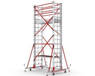Телескопічна вишка-тура VIRASTAR TELESAFE XL Premium 2x13 сходинок S007_XLN_PR фото