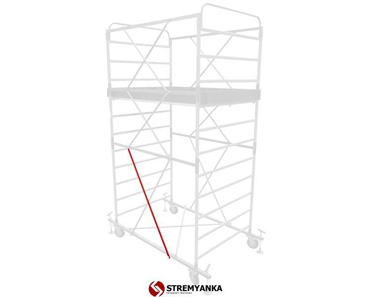 Стяжка довга для вишки-тури PROFITEC VIRASTAR 1,745x2,0 (1,74 м) PSTPE135213 фото