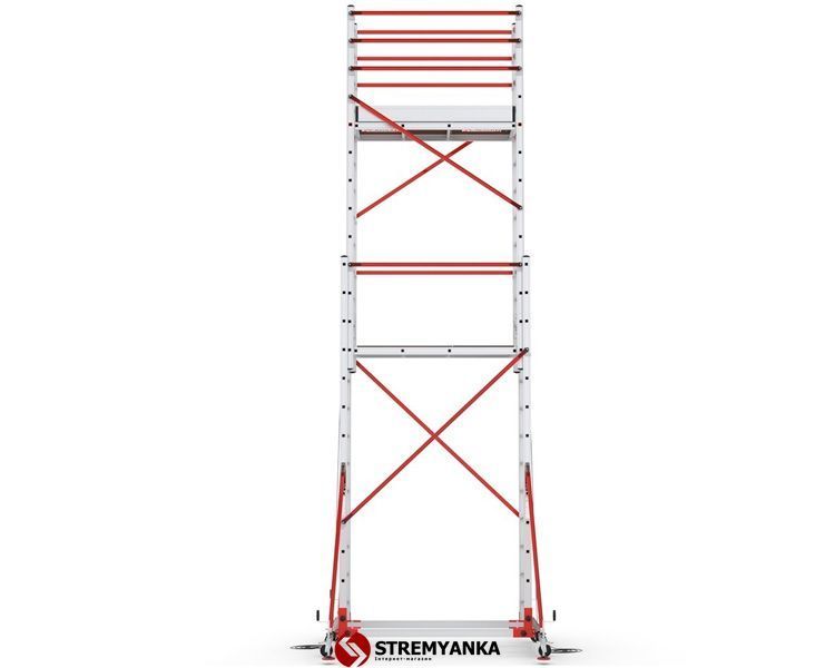 Телескопічна вишка-тура VIRASTAR TELESAFE XL Premium 2x13 сходинок S007_XLN_PR фото