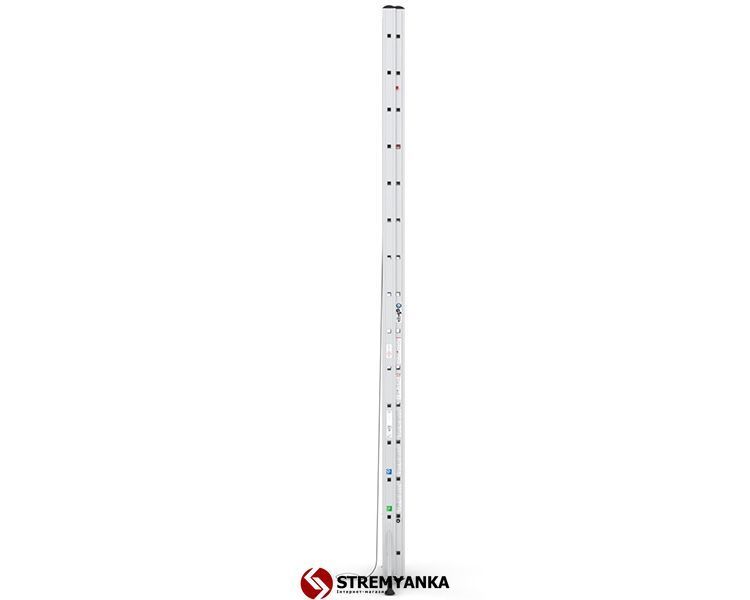 Двосекційна драбина висувана тросом VIRASTAR DUOROPE 2x15 сходинок M1009 фото