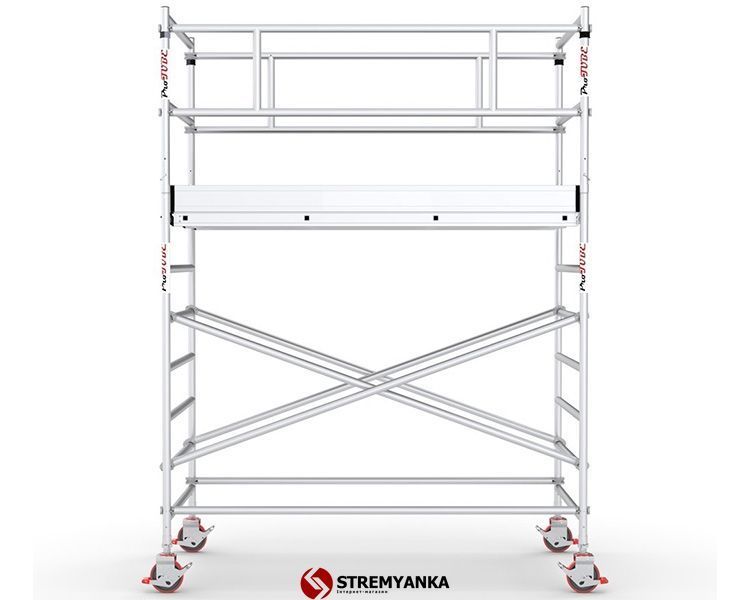 Вишка-тура VIRASTAR ProTUBE L (2,4x1,2 м) роб. висота 4,1 м ProTUBE L4_FP фото