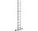 Двухсекционная алюминиевая лестница Duomax Pro VIRASTAR 2x10 ступеней TS6 фото 1
