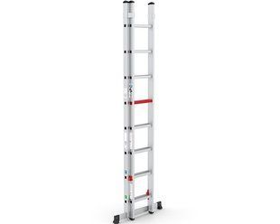 Двухсекционная алюминиевая лестница Duomax Pro VIRASTAR 2x8 ступеней TS6050 фото
