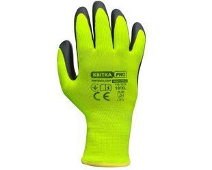 Рукавиці утеплені з нітриловим покриттям КВІТКА PRO Wintergrip Industrial (10" / XL) (110-1219-10-IND) 110-1219-10-IND фото