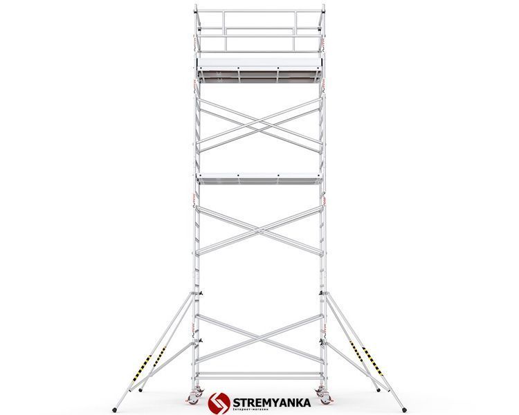 Вышка-тура VIRASTAR ProTUBE L (2,4x1,2 м) раб. высота 8,3 м ProTUBE L8_FP фото