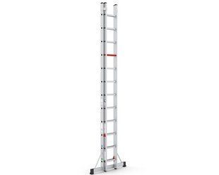 Двухсекционная алюминиевая лестница Duomax Pro VIRASTAR 2x12 ступеней TS7 фото